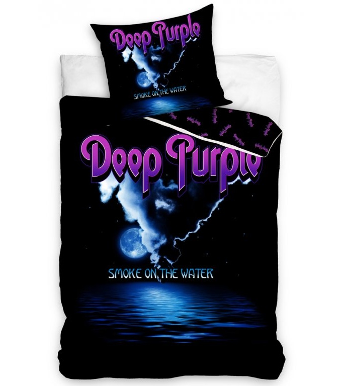 Povleen Deep Purple Smoke On the Water 70x90,140x200 cm  <br>645 K/1 ks