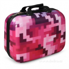 Kufr prun men pink tetris 32 x 14 x 24 cm 