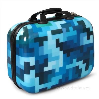 Kufr prun vt blue tetris 37 x 17 x 30 cm   <br>990 K/1 ks