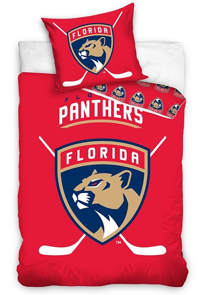 Povleen NHL Florida Panthers svtc 70x90,140x200 cm  <br>845 K/1 ks