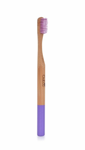 Zubn kartek GoEco? BAMBOO, z bambusu s velmi mkkmi ttinkami lila  <br>99 K/1 ks