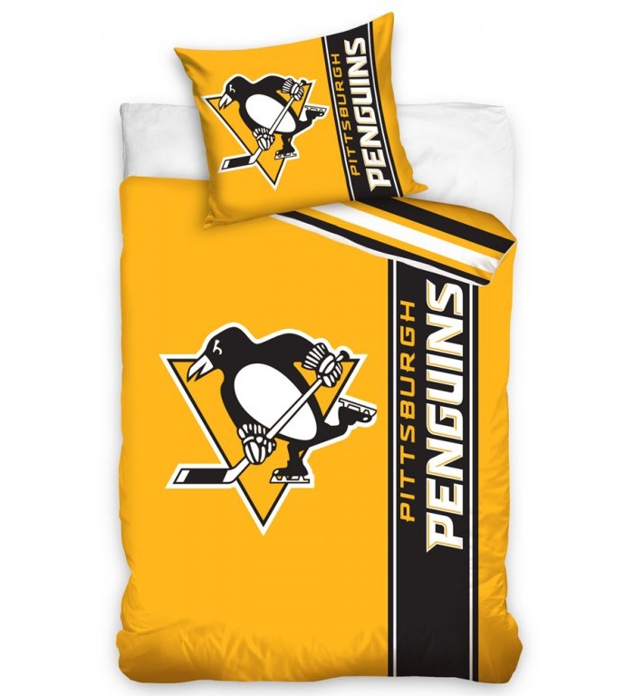 Povleen NHL Pittsburgh Penguins Belt 70x90,140x200 cm lut