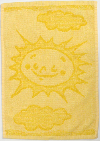Dtsk runk Sun yellow 30x50 cm lut