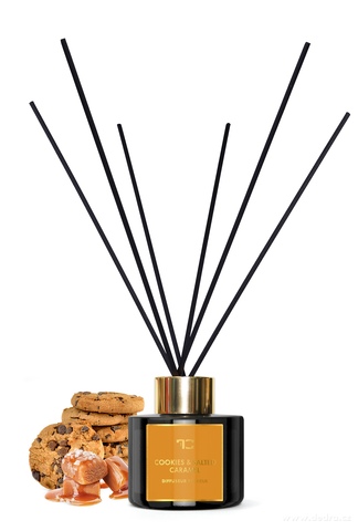 100 ml interirov tyinkov bytov parfm, COOKIES amp SALTED CARAMEL, DIFFUSE   <br>299 K/1 ks