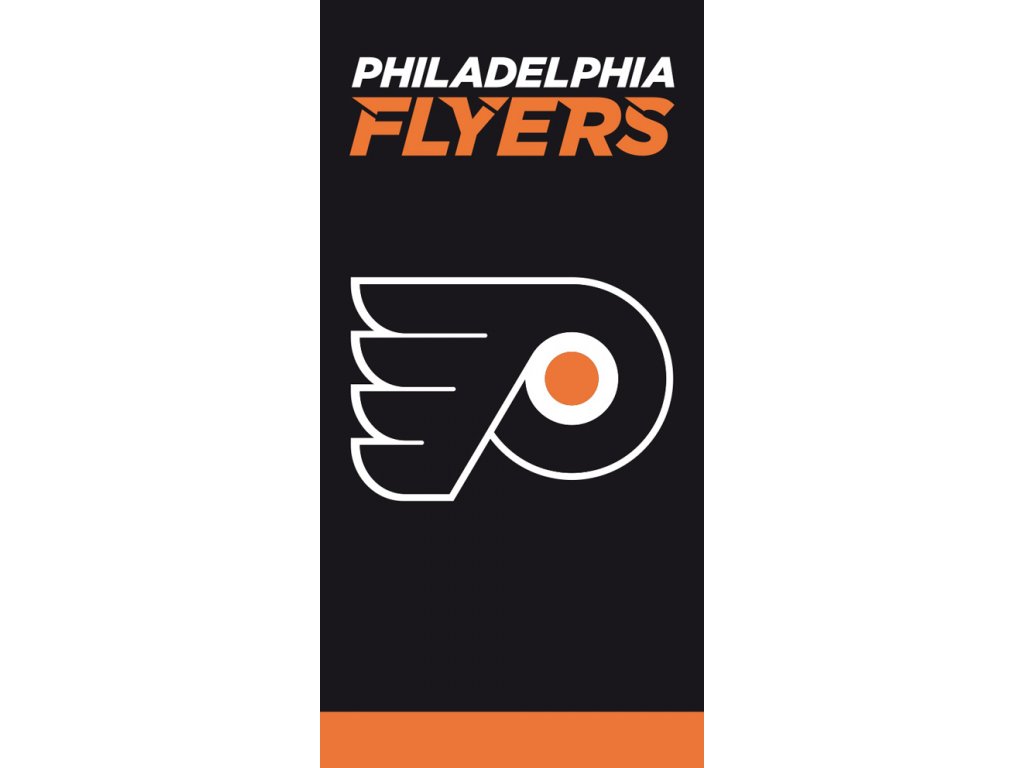 Osuka NHL Philadelphia Flyers Black 70x140 cm  <br>399 K/1 ks