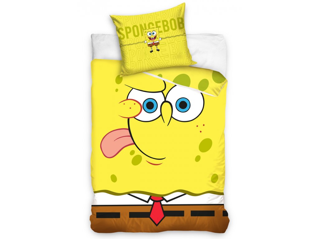 Povleen Sponge Bob Emoji 140x200,70x90 cm  <br>595 K/1 ks