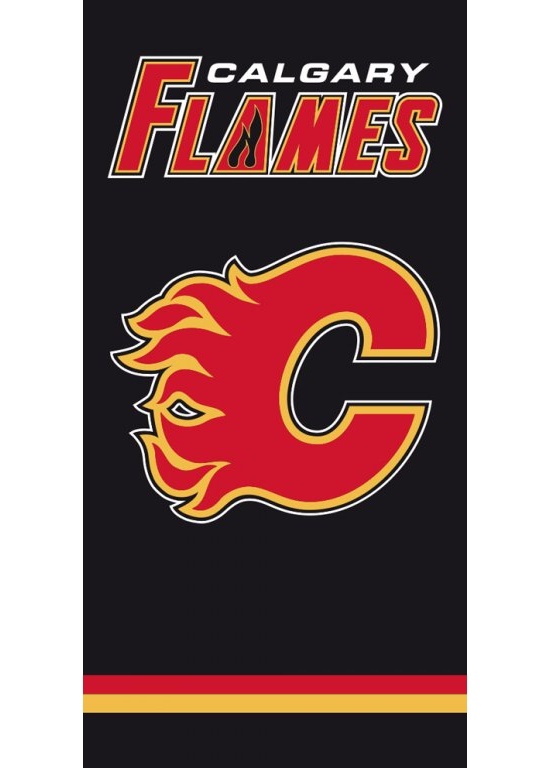 Osuka NHL Calgary Flames Black 70x140 cm  <br>399 K/1 ks