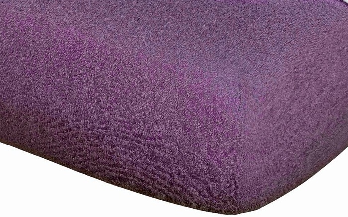 Prostradlo frot 90x220 cm purpur